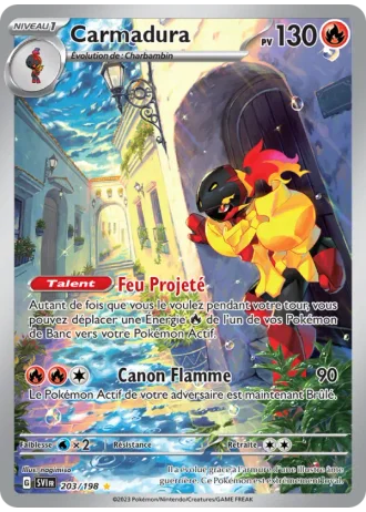 Carmadura #203/198 — Écarlate et Violet