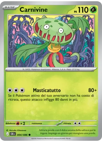 Carnivine #004/86 — Caos Nascente