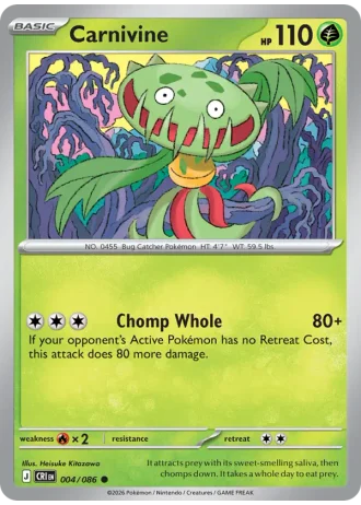 Carnivine #004/86 — Chaos Rising