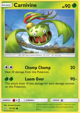 Carnivine #12/156 — Ultra Prism
