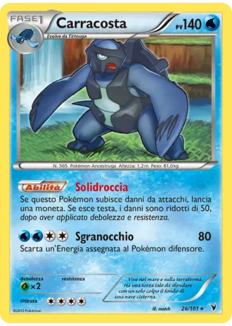 Carracosta #26/101 — Vittorie Regali