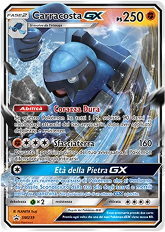 Carracosta GX SM239 — Sole e Luna Promos