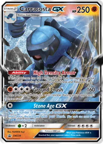 Carracosta GX SM239 — Sun & Moon Promos