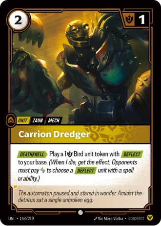 Carrion Dredger #153/219 — Unleashed