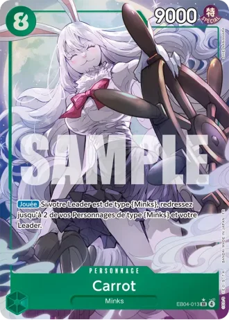 Carrot (EB04-013) (Alternative Art) — Les Sept de la Mer d'Azur (OP14-EB04)