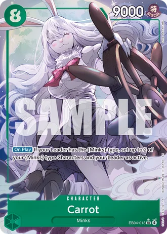 Carrot (EB04-013) (Alternative Art) — The Azure Sea's Seven (OP14-EB04)