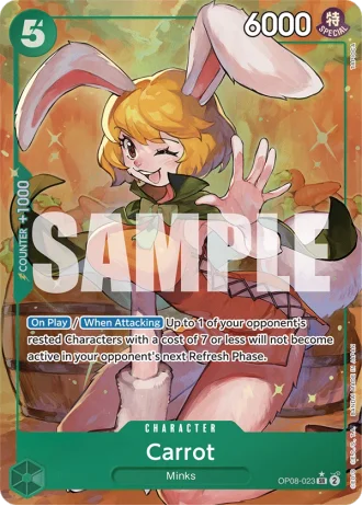 Carrot (OP08-023) (Alternative Art) — Two Legends (OP08)