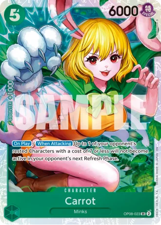 Carrot (OP08-023) (Reprint) — One Piece Card The Best Vol.2(PRB02)