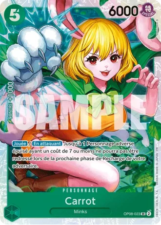 Carrot (OP08-023) (Reprint) — ONE PIECE CARD THE BEST vol.2 (PRB02)
