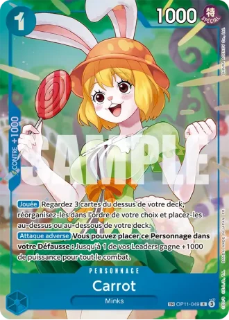 Carrot (OP11-049) (Treasure Rare) — Successeurs (OP13)