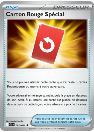 Carton Rouge Spécial #082/86 — Chaos Ascendant