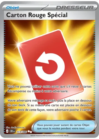 Carton Rouge Spécial #113/86 — Chaos Ascendant