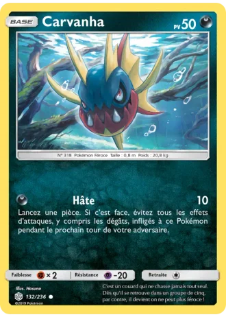 Carvanha #132/236 — Éclipse Cosmique