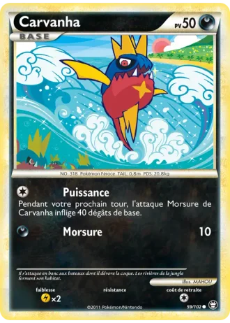 Carvanha #59/102 — Triomphant
