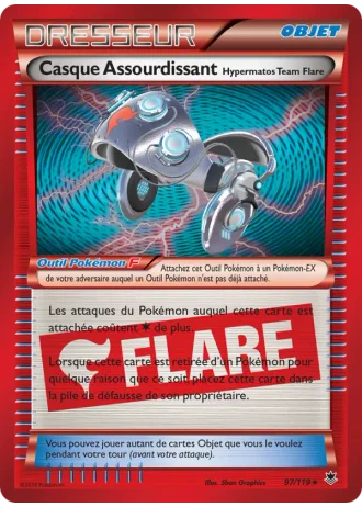 Casque Assourdissant Hypermatos Team Flare #97/119 — Vigueur Spectrale