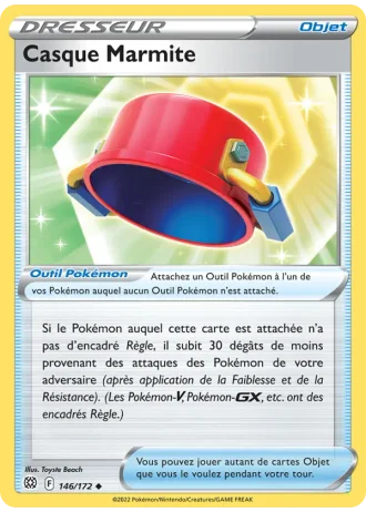 Casque Marmite #146/172 — Stars Étincelantes