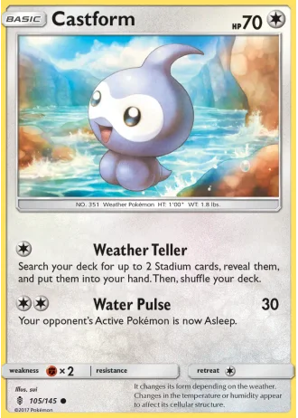 Castform #105/145 — Guardians Rising