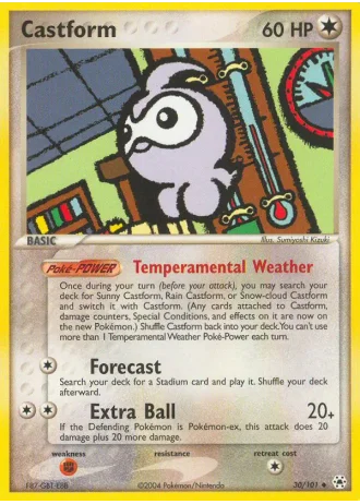 Castform #30 — Hidden Legends