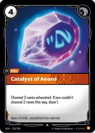 Catalyst of Aeons #138/298 — Origins