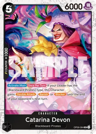 Catarina Devon (OP09-084) (Pirate Foil) — One Piece Card The Best Vol.2(PRB02)