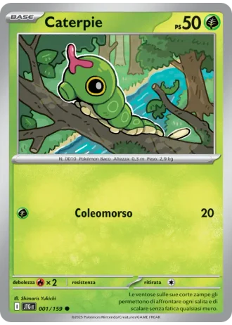 Caterpie #001 — Avventure Insieme