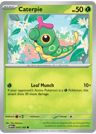 Caterpie #010/165 — 151