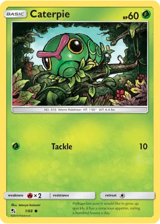 Caterpie #1 — Destino Sfuggente