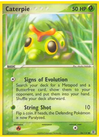 Caterpie #56 — FireRed & LeafGreen