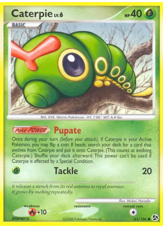 Caterpie #63/106 — Incontri Leggendari