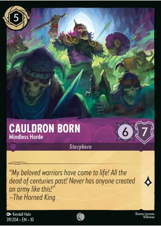 Cauldron Born - Mindless Horde #39/204 — Whispers in the Well