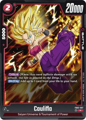 Caulifla  FB02-007 — Blazing Aura (FB02)