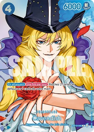 Cavendish (OP10-045) (Alternative Art 2) — L'Heure de la Bataille Décisive (OP16)