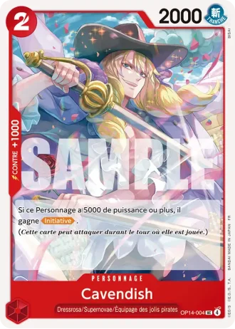 Cavendish (OP14-004) — Les Sept de la Mer d'Azur (OP14-EB04)