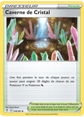 Caverne de Cristal #144/203 — Évolution Céleste