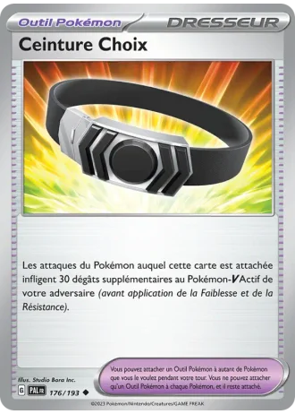Ceinture Choix #176/193 — Évolutions à Paldea