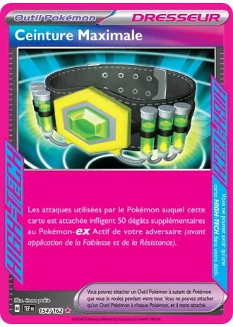 Ceinture Maximale #154/162 — Forces Temporelles