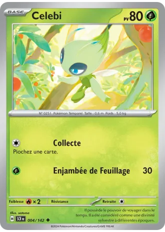 Celebi #004/142 — Couronne Stellaire