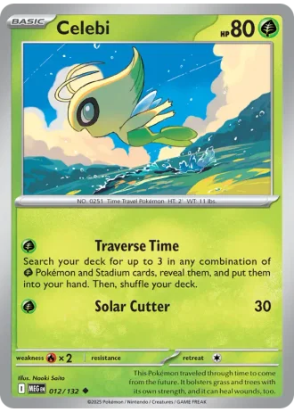 Celebi #012/132 — Mega Evolution