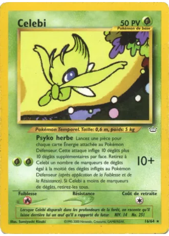 Celebi #16/64 — Neo Revelation