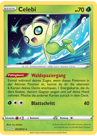 Celebi #3/72 — Glänzendes Schicksal