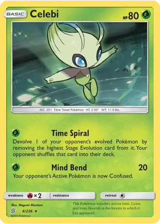 Celebi #4/236 — Unified Minds
