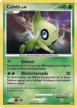 Celebi #7/123 — Geheimnisvolle Schätze