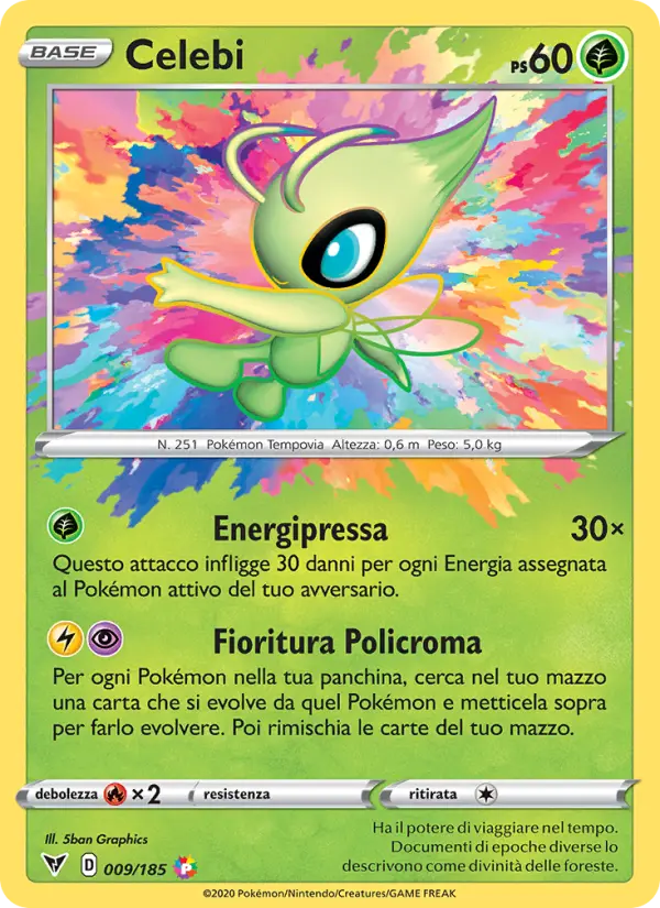 Celebi #9 — Voltaggio Sfolgorante