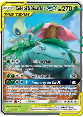 Celebi & Bisaflor GX #1 — Teams sind Trumpf