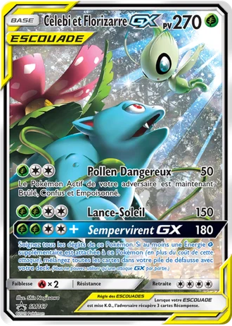 Celebi et Florizarre GX SM167 — Soleil & Lune Promos