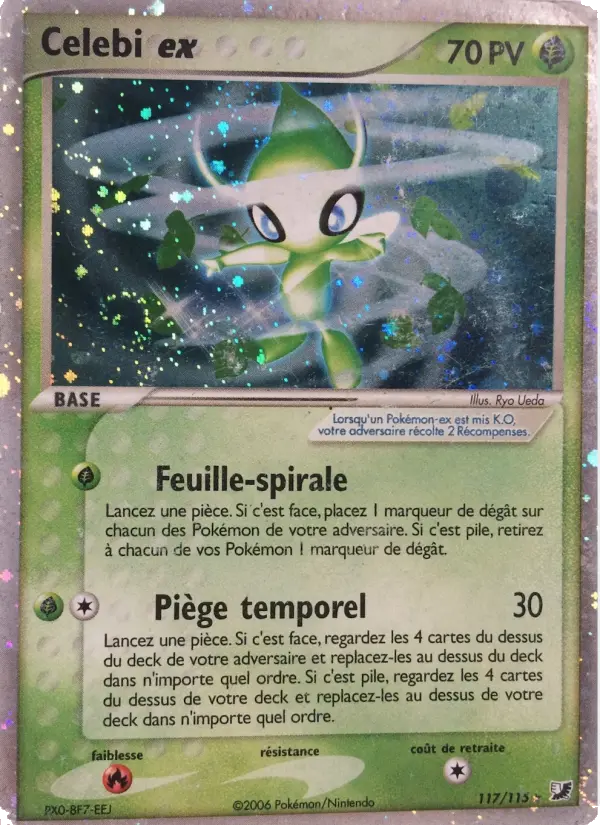 Celebi ex #117 — EX Forces Cachées
