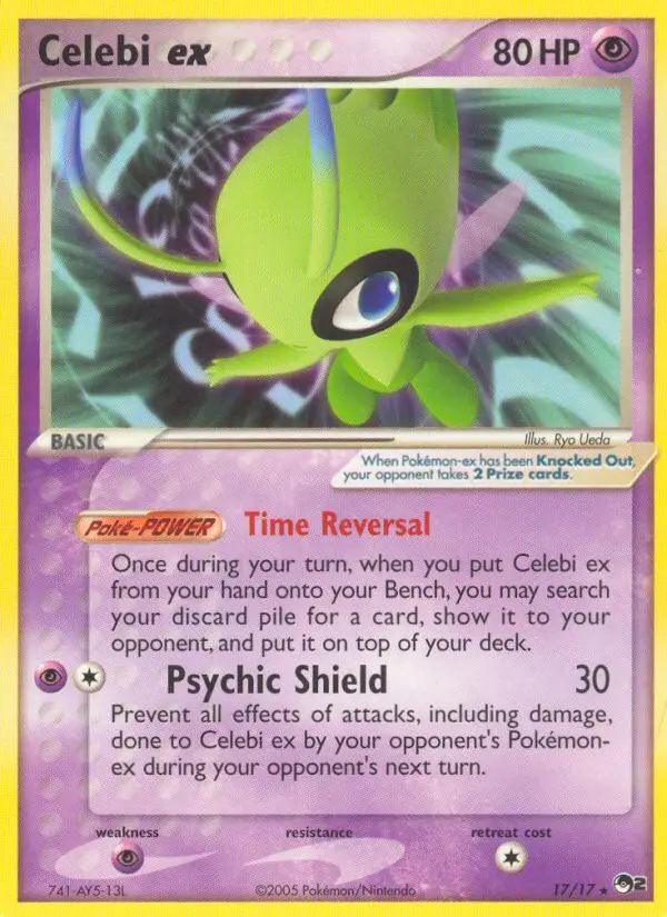 Celebi ex #17 — POP Series 2