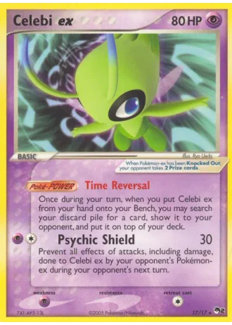 Celebi ex #17 — POP Series 2