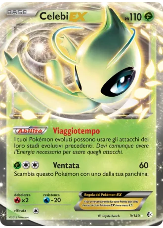 Celebi EX #9/149 — Confini Varcati