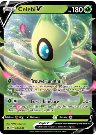 Celebi V #1/202 — Épée et Bouclier